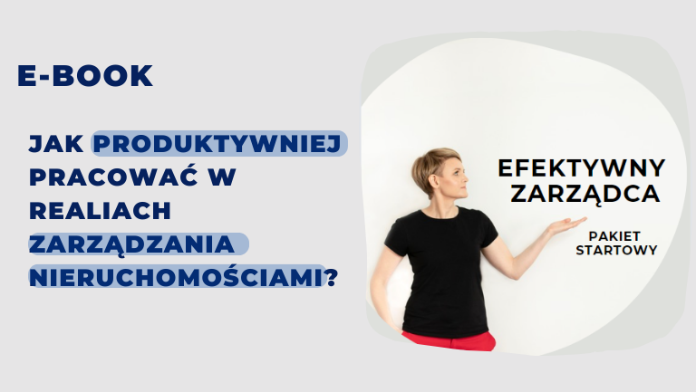 efektywny zarządca, efektywność w zarządzaniu nieruchomościami, Agnieszka Gędłek. książka, ebook